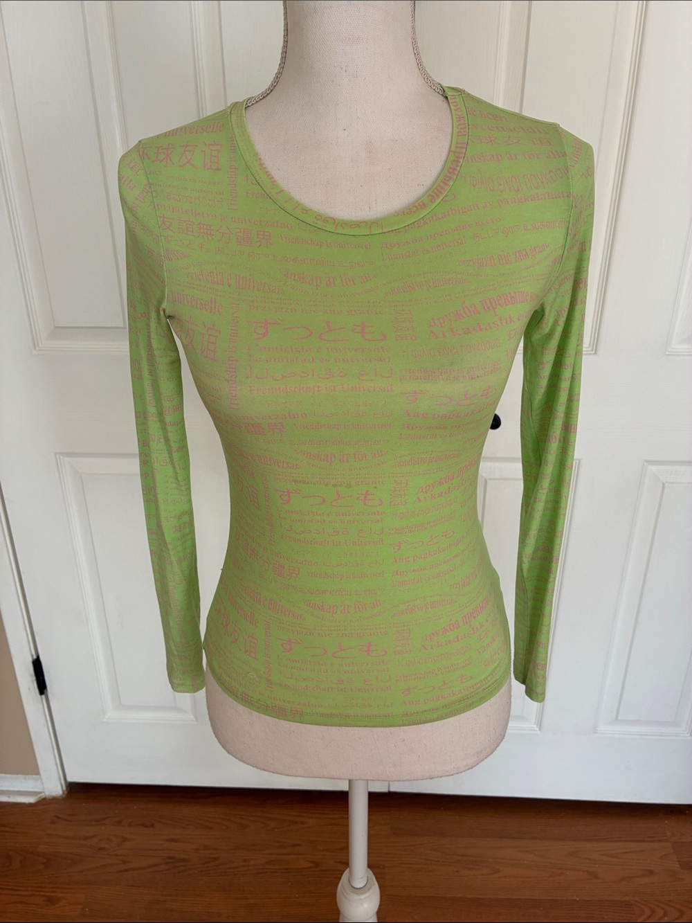 Paloma Wool Long Sleeve Crew Neck T-Shirt Recycled Fibers